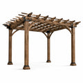 Holzpergola Braun 300x300 cm